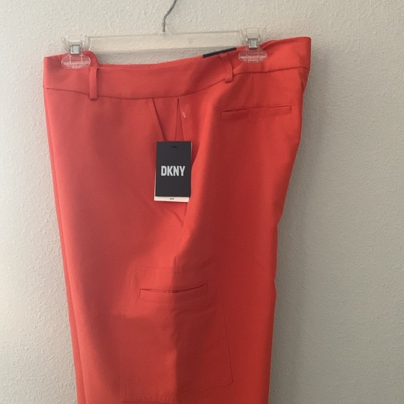 🎃 DKNY Cargo Wide Leg Full Length Trousers - Picture 7 of 13